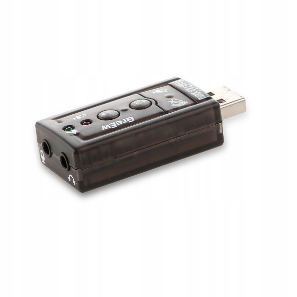 SAVIO zewnętrzna Karta dźwiękowa USB 7.1 CH AK-01