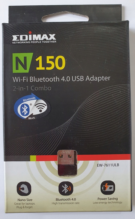 EDIMAX karta sieciowa USB WiFi Bluetooth 4.0 N150