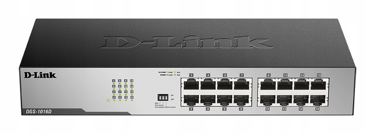 D-link switch Desktop DGS-1016D 16 portowy Gigabitowy