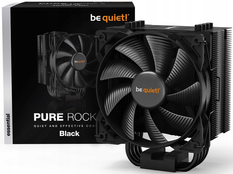 Be quiet ! chłodzenie procesora CPU wentylator Pure Rock 2 Black cooler