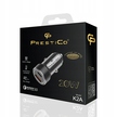 PrestiCo ładowarka samochodowa podwójna USB 18W QC 3.0 i USB-C 20W PD (1)