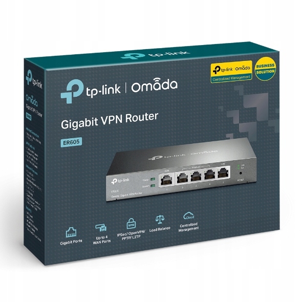 TP-LINK ROUTER ER605 gigabitowy VPN Omada